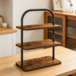 3-Tier 50-Cupcake Wood Cupcake Stand - Image 2