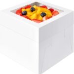 10-Inch Tall Cake Box with Window