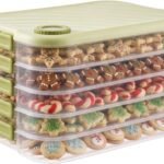 5-Layer Stackable Christmas Cookie Storage Container