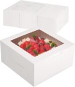 24-Pack Cake Transport Boxes 10x10x5