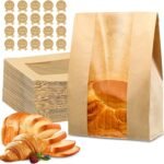 25-Pack Thicker Window Sourdough Bread Bags