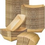 100-Pack 2lb Paper Food Trays
